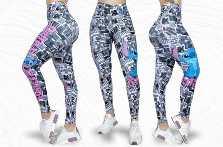 High-Waisted Performance Leggings alien