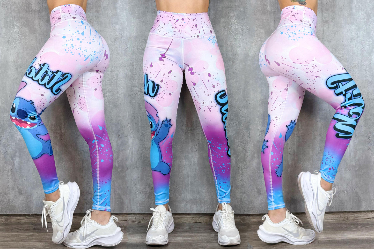 High-Waisted Performance Leggings alien