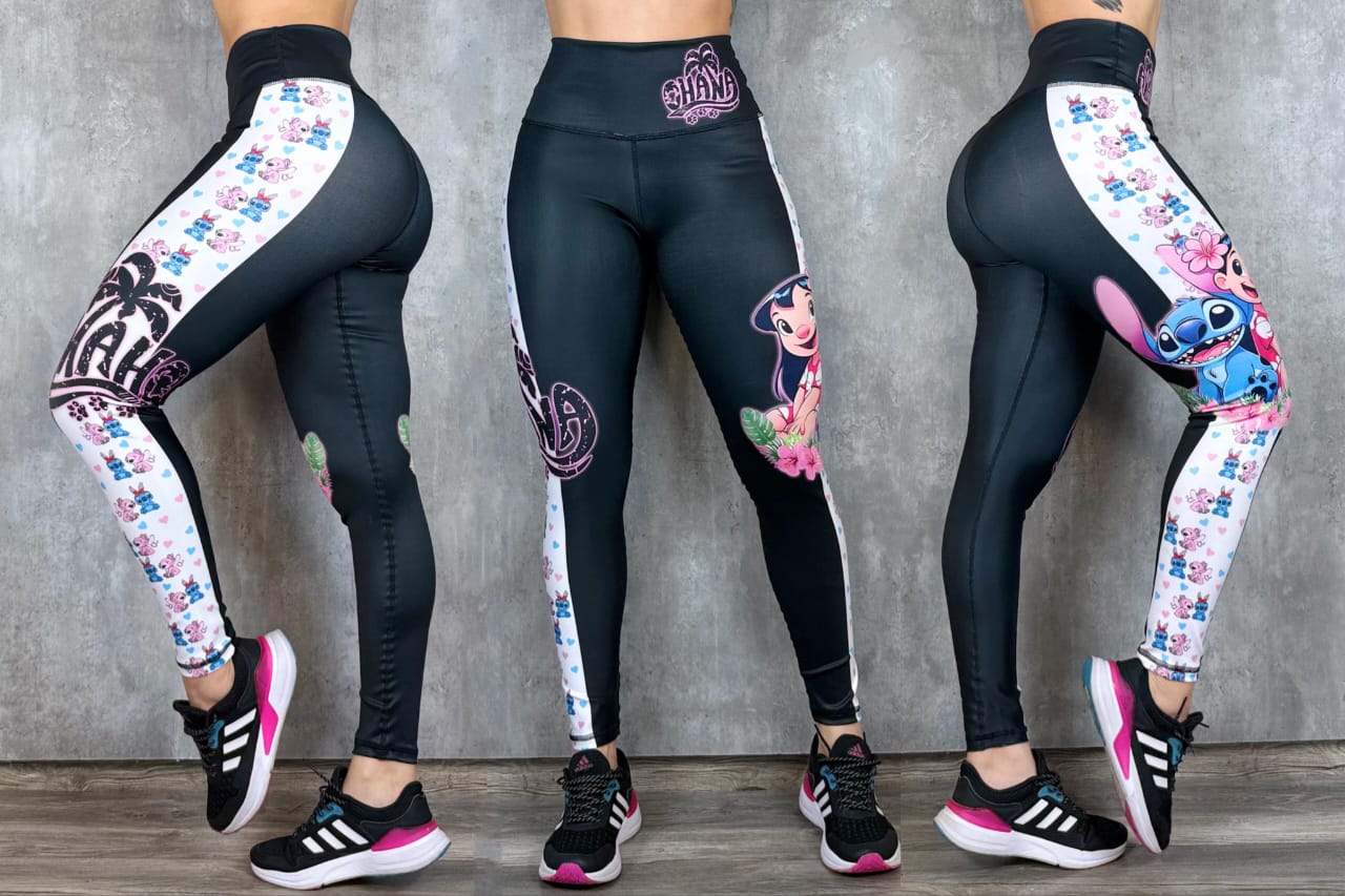 High-Waisted Performance Leggings alien