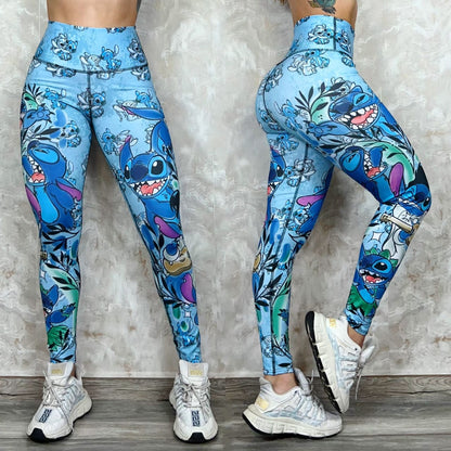 High-Waisted Performance Leggings alien