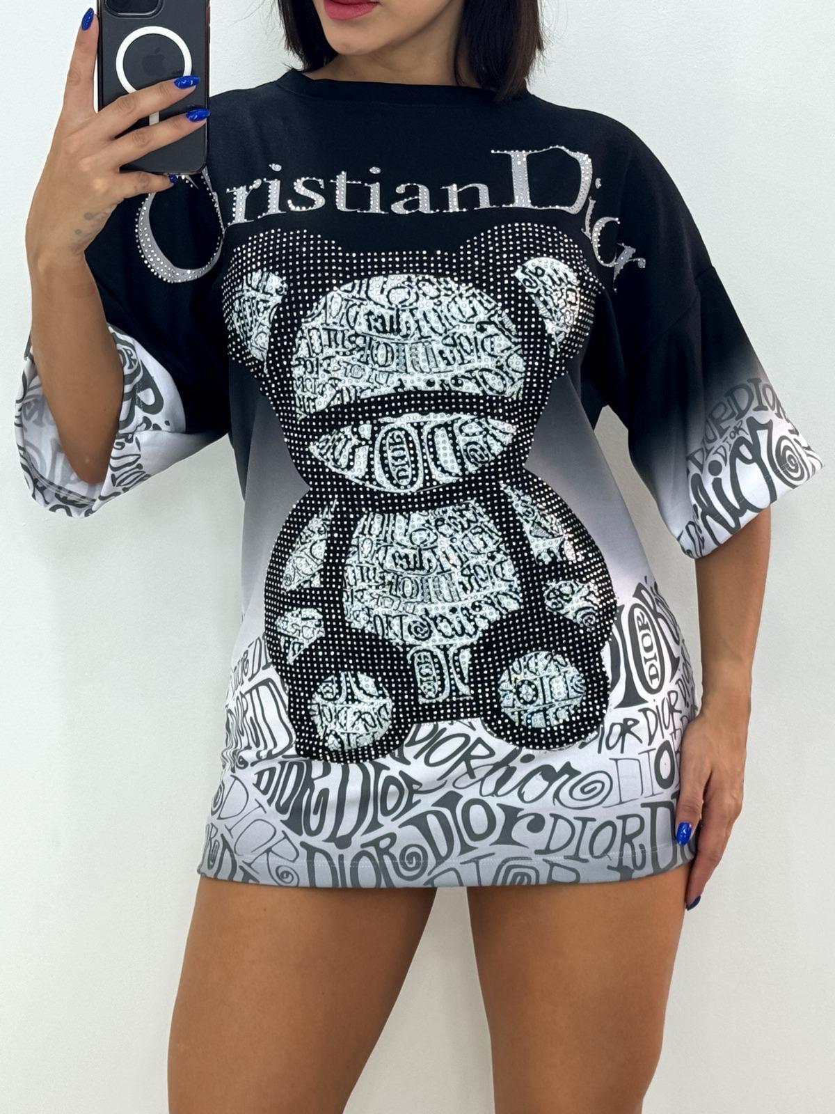 Trendy Oversized Burda Fabric Midi Dress CD