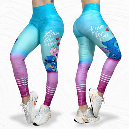 High-Waisted Performance Leggings alien