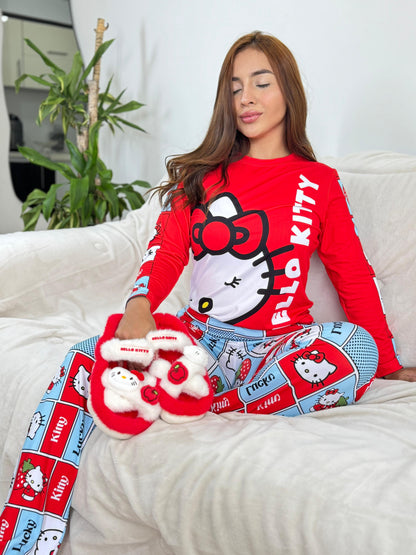 Women’s 2-Piece Pajama Set – Sweater & Pants