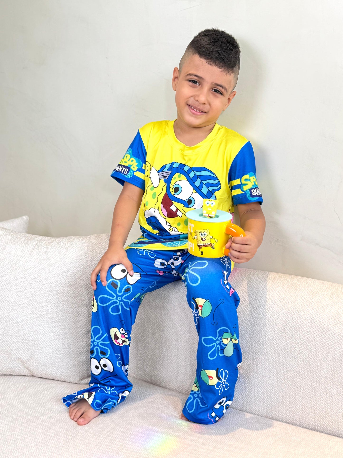 Kids Boys Pajama Set 2 Pieces
