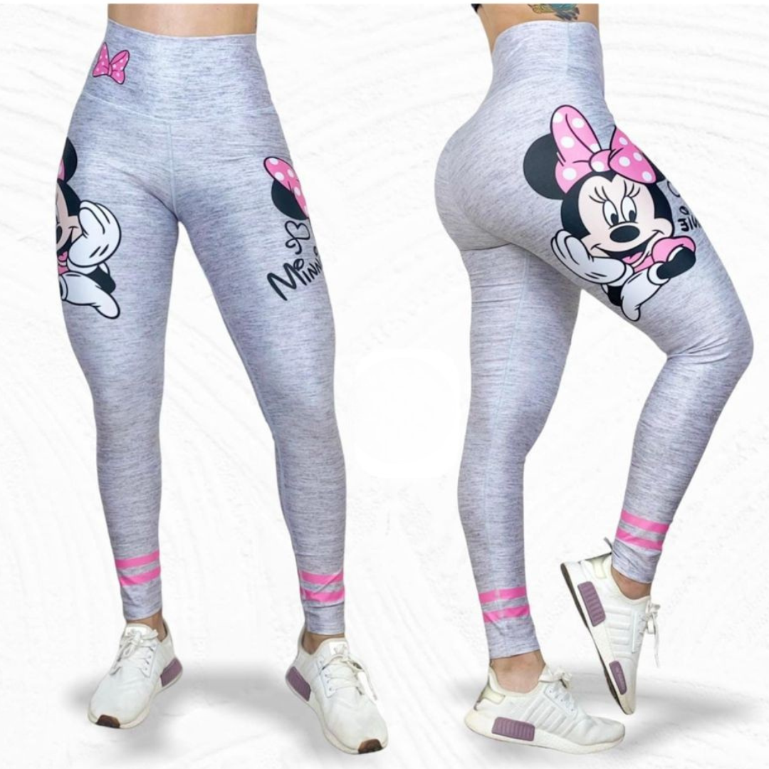High-Waisted Performance Leggings Mouse Girl