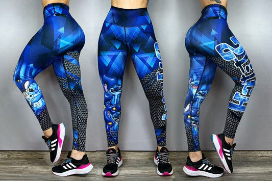 High-Waisted Performance Leggings alien